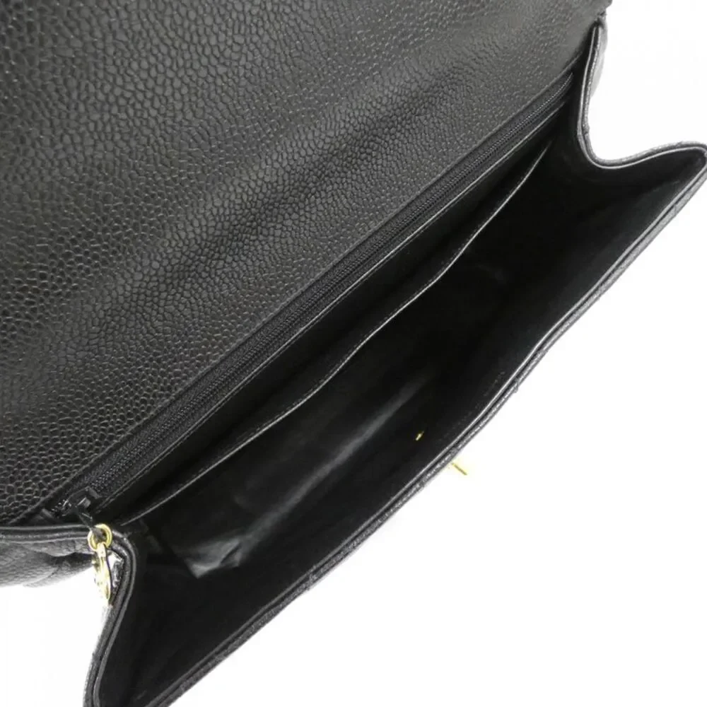Chanel Grained Calfskin Handbag